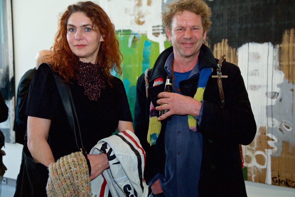 Kunstenaar Giorgi Shengelia landt in Kranenburg 2015